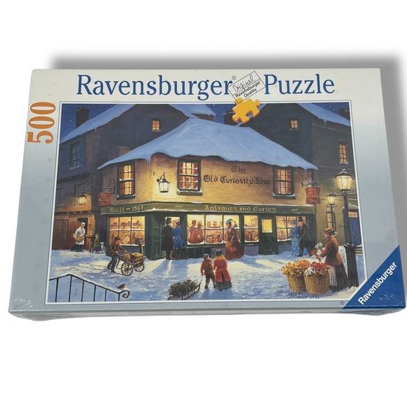Ravensburger The Old Curiosity Shop 500 Piece Puzzle New Dickens Christmas - Picture 1 of 4
